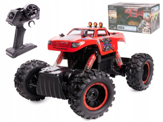 NQD rock crawler kráľ 1:12 červené auto